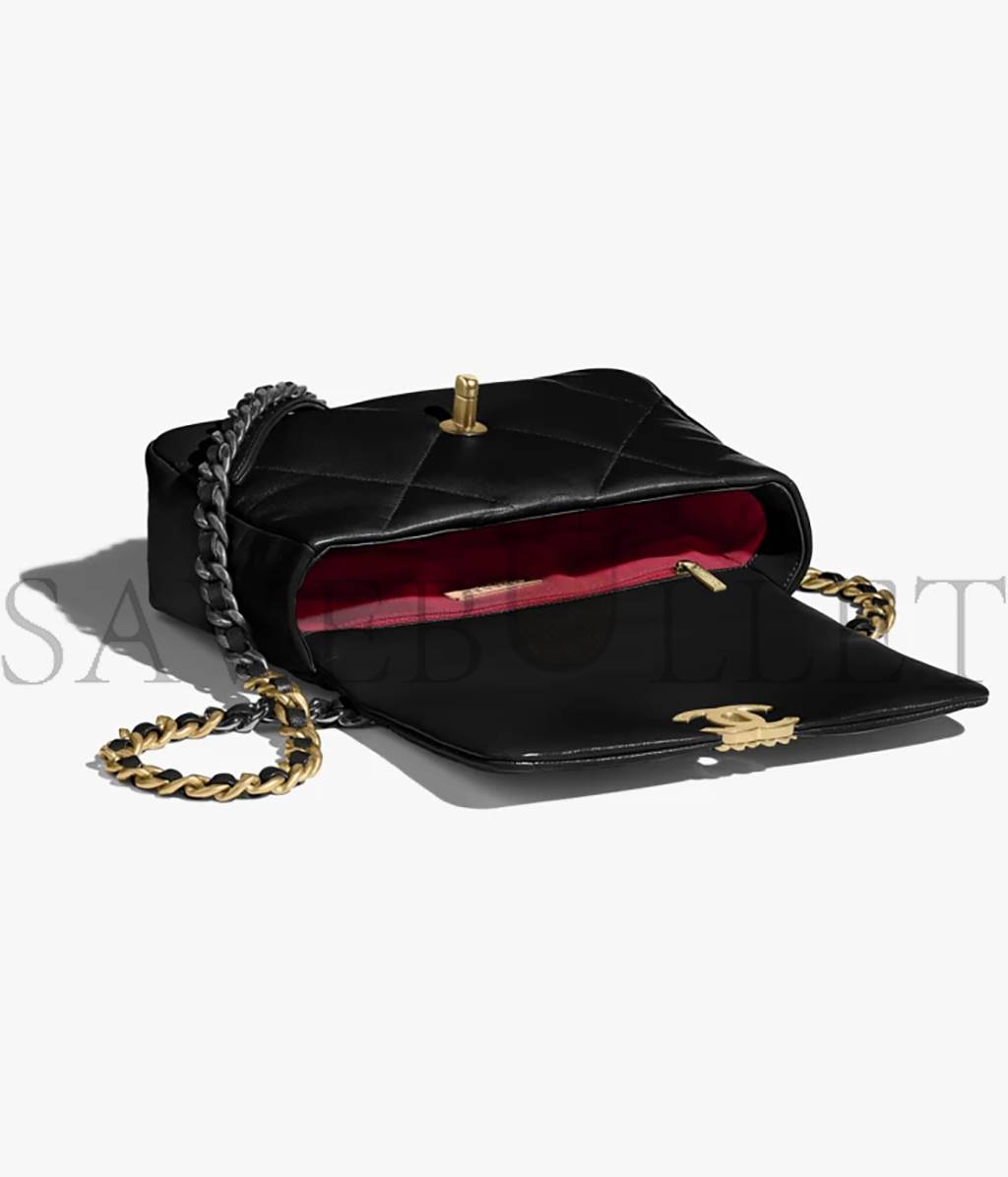 CHANEL 19 HANDBAG GOLD HARDWARE AS1160 B04852 94305 (26*16*9cm) CHANEL 19 HANDBAG GOLD HARDWARE AS1160 B04852 94305 (26*16*9cm)